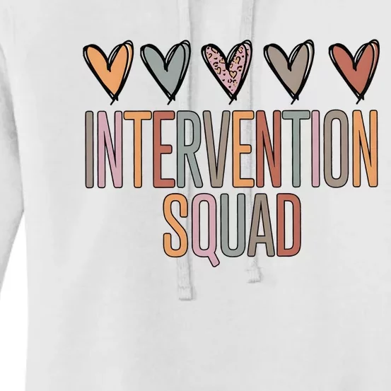 Intervention Squad Matching Team Funny Women's Pullover Hoodie