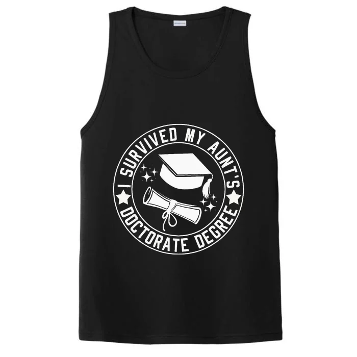 I Survived My AuntS Doctorate Degree School Graduation Performance Tank