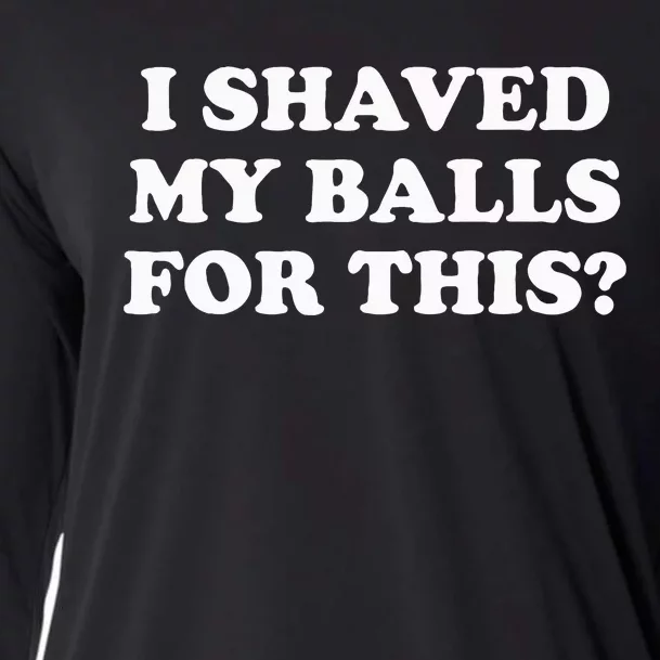 I Shaved My Balls For This Cooling Performance Long Sleeve Crew