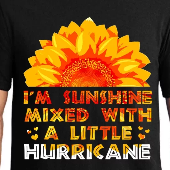 I'm Sunshine Mixed With Little Hurricane Gift Pajama Set