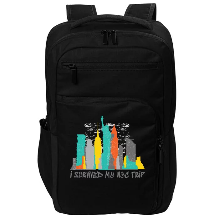 I Survived My Nyc Trip Impact Tech Backpack