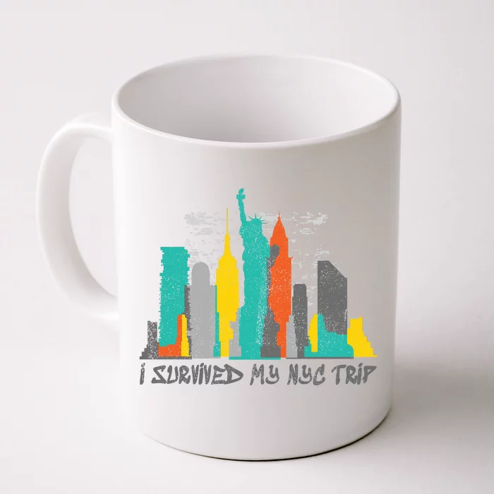 I Survived My Nyc Trip Front & Back Coffee Mug