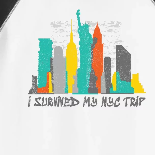 I Survived My Nyc Trip Toddler Fine Jersey T-Shirt