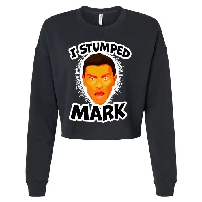 I Stumped Mark Cropped Pullover Crew