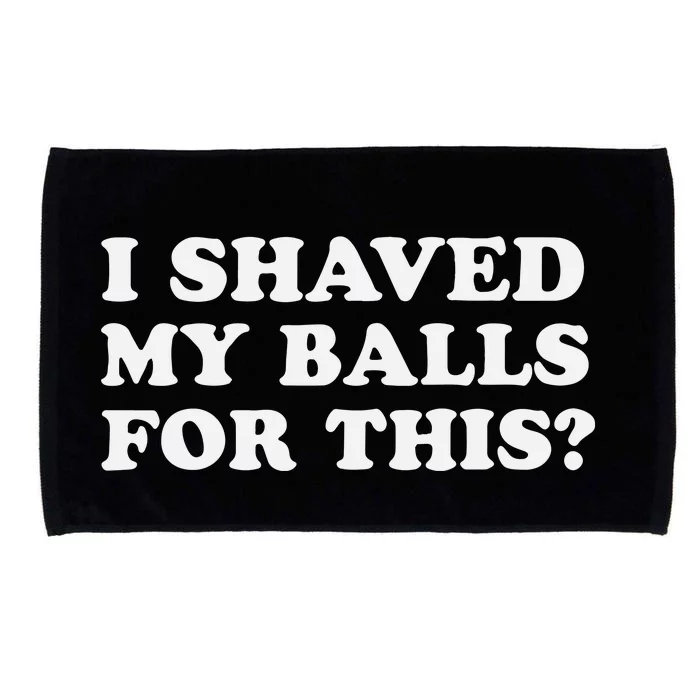 I Shaved My Balls For This Microfiber Hand Towel