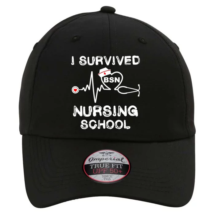 I Survived Nursing School Bsn Stethoscope Nurse Graduation Gift The ...