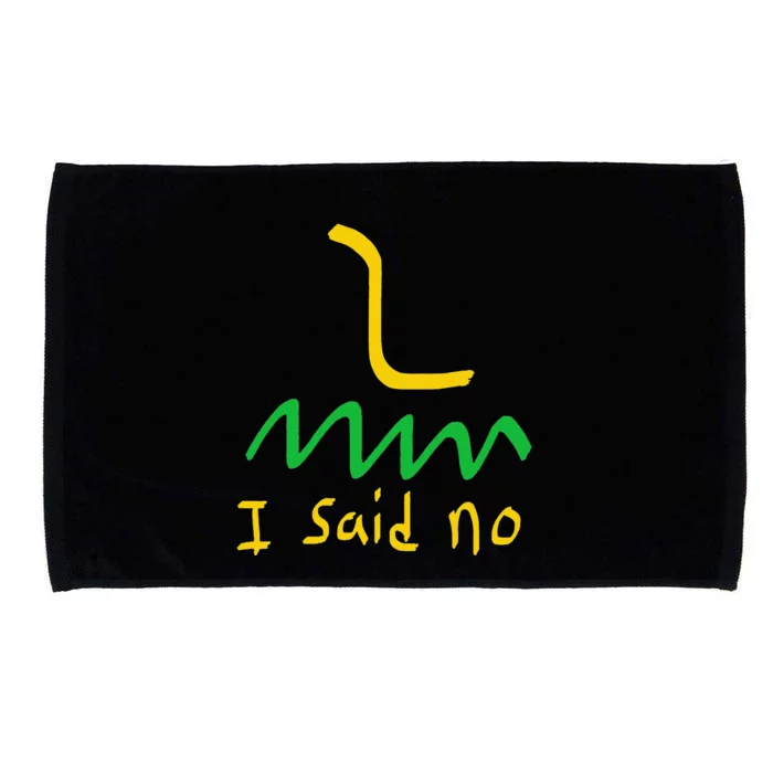 I Said No 1776 Conservative Libertarian Freedom Gadsden Flag Microfiber Hand Towel