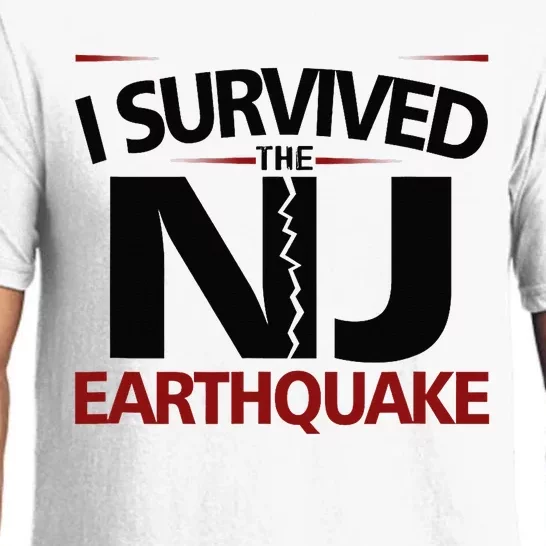 I Survived Nj Earthquake 2024 Pajama Set