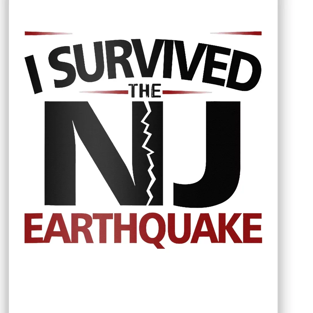 I Survived Nj Earthquake 2024 Poster