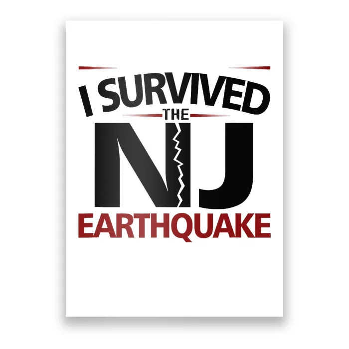 I Survived Nj Earthquake 2024 Poster