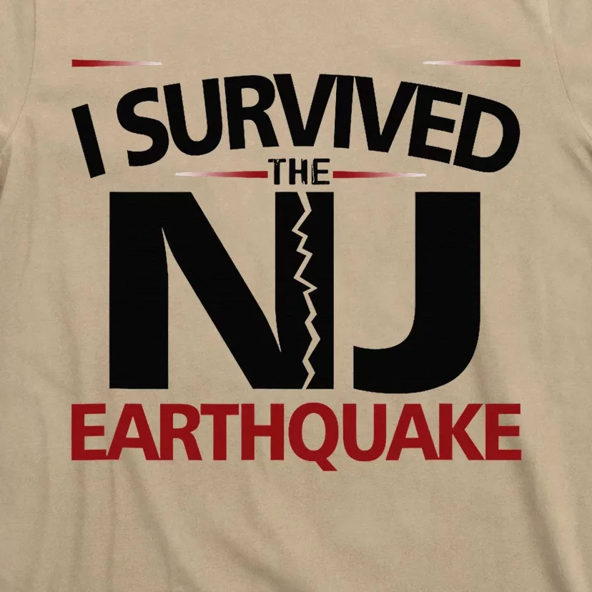 I Survived Nj Earthquake 2024 T-Shirt