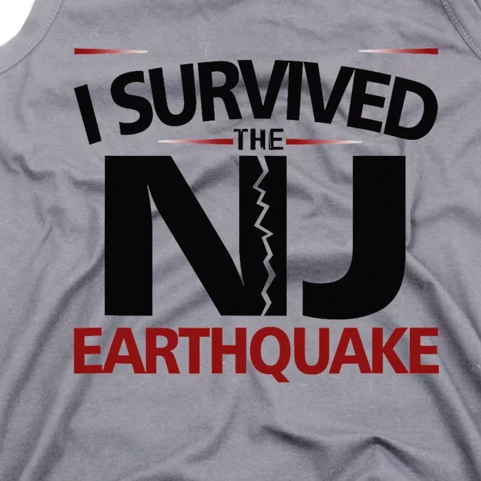 I Survived Nj Earthquake 2024 Tank Top