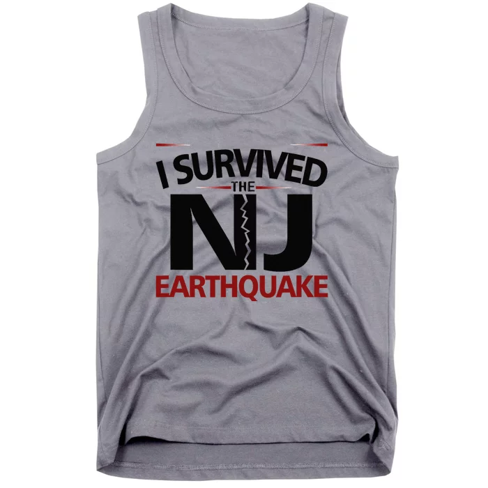 I Survived Nj Earthquake 2024 Tank Top