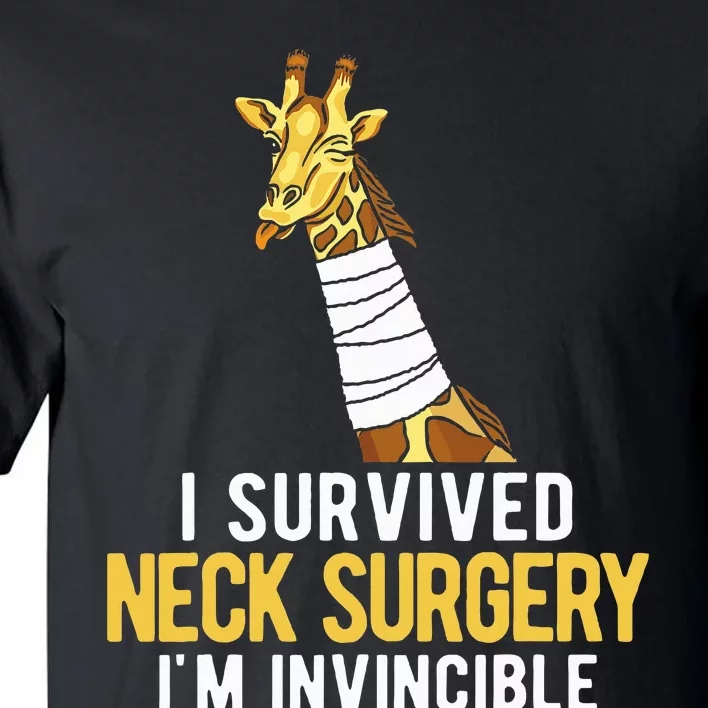 I Survived Neck Surgery Tall T-Shirt