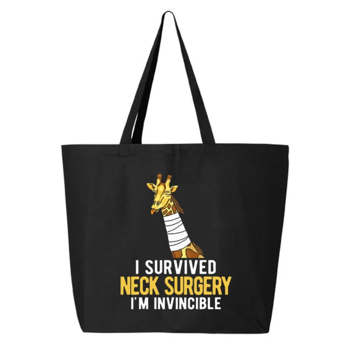 I Survived Neck Surgery 25L Jumbo Tote