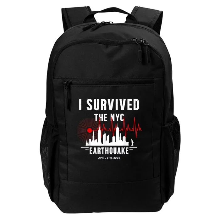 I Survived Nyc Earthquake 2024 Daily Commute Backpack