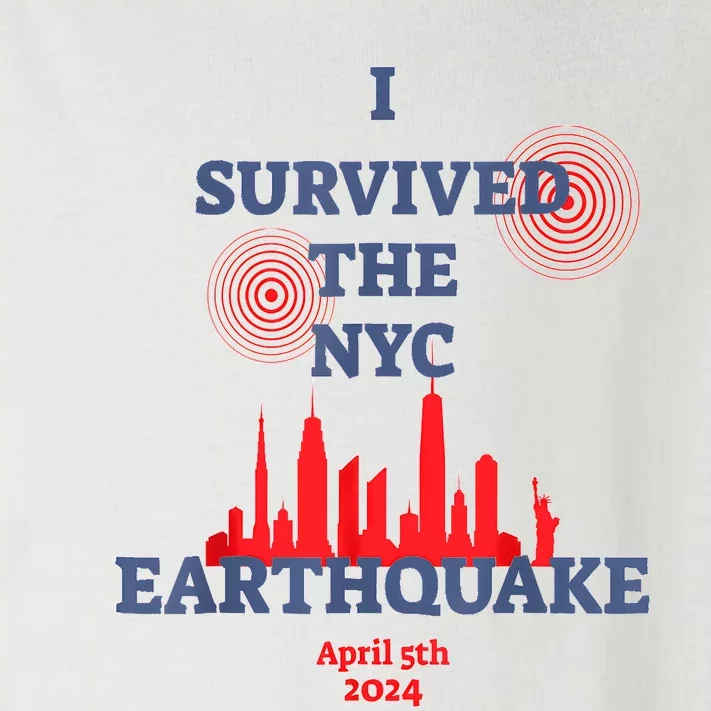 I Survived Nyc Earthquake 2024 Toddler Long Sleeve Shirt