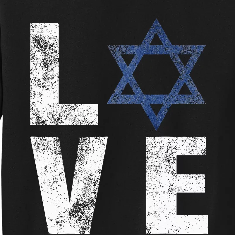 Israel Star of David Retro Jewish Gifts Sweatshirt