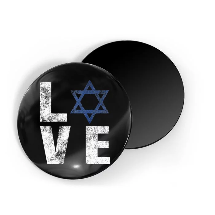 Israel Star of David Retro Jewish Gifts Magnet