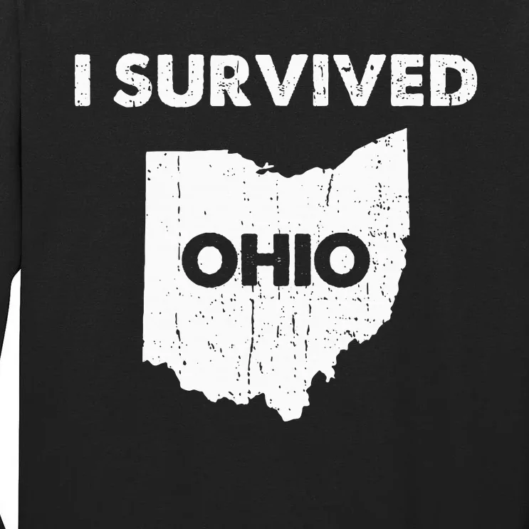 I Survived Ohio Tall Long Sleeve T-Shirt