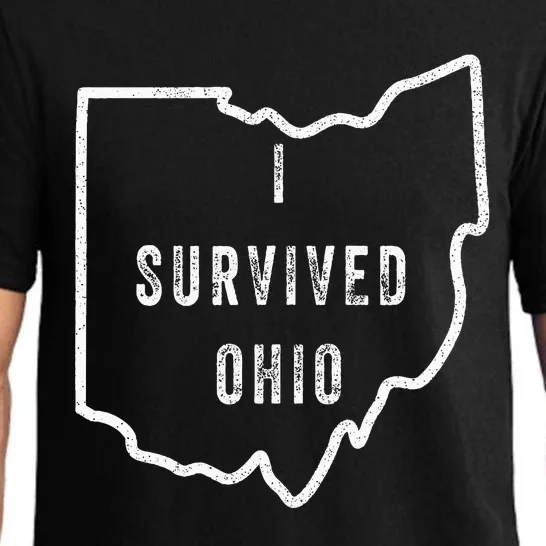 I Survived Ohio Meme Pajama Set