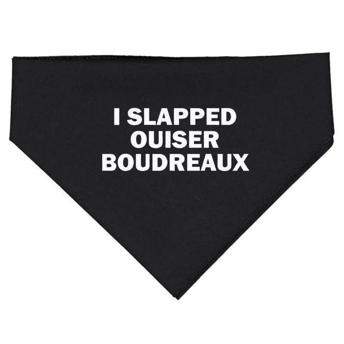 I Slapped Ouiser Boudreaux USA-Made Doggie Bandana