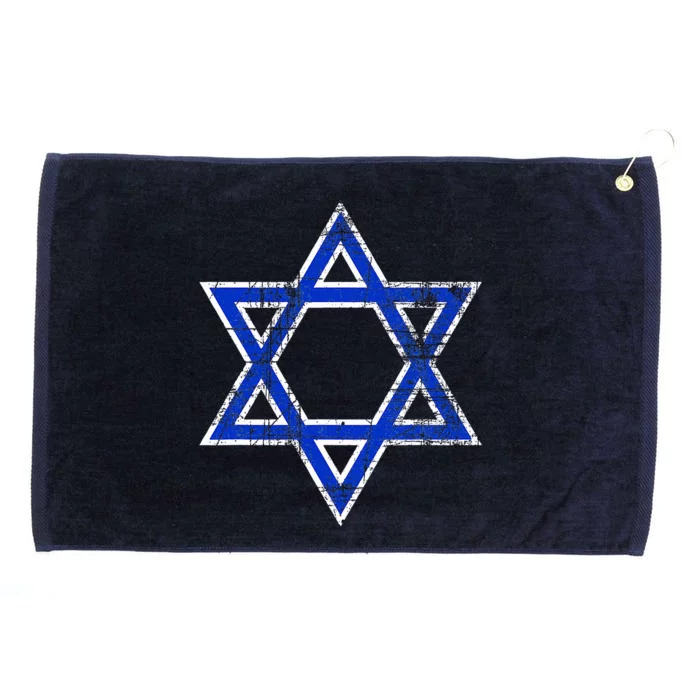 Israel's Star of David Symbol of Israel Grommeted Golf Towel