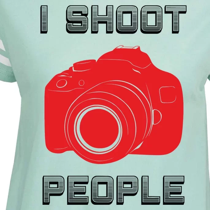 I Shoot People Enza Ladies Jersey Football T-Shirt