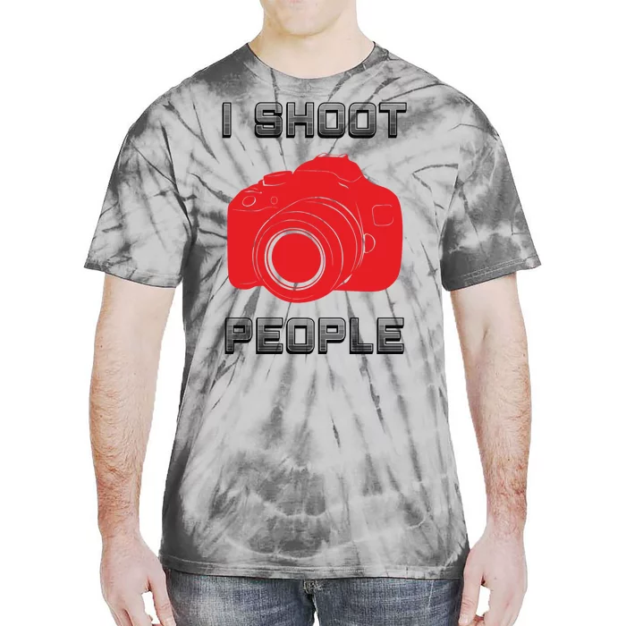 I Shoot People Tie-Dye T-Shirt