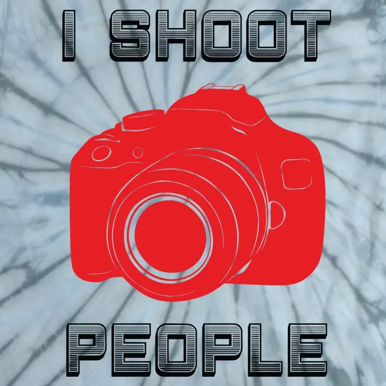 I Shoot People Tie-Dye T-Shirt