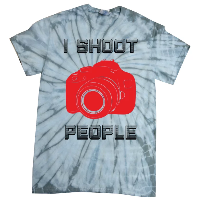 I Shoot People Tie-Dye T-Shirt