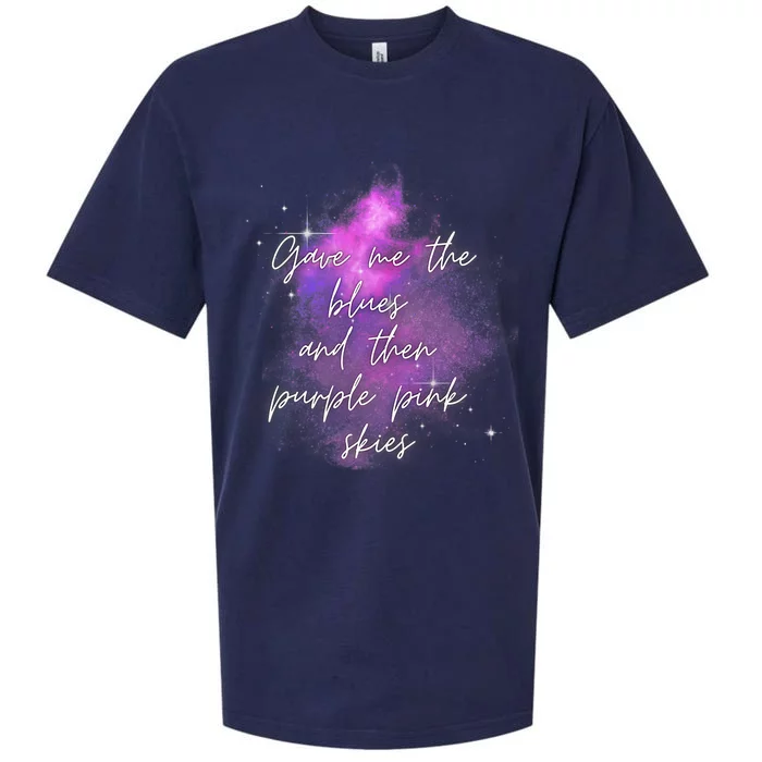 Invisible String Purple Pink Skies Eras Sueded Cloud Jersey T-Shirt