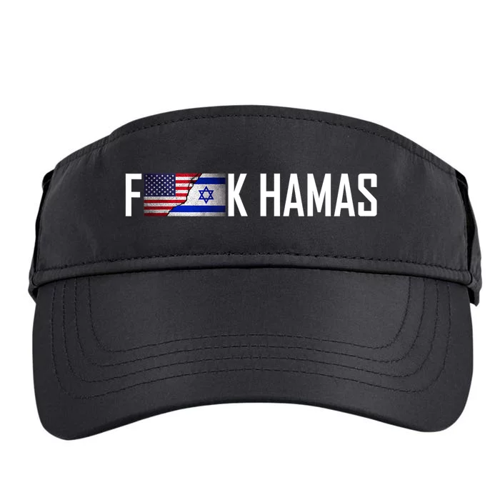 Israel Strong Pray For Israel Us Israel Flag Adult Drive Performance Visor