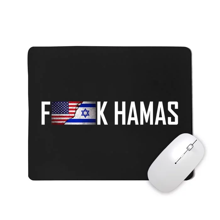 Israel Strong Pray For Israel Us Israel Flag Mousepad