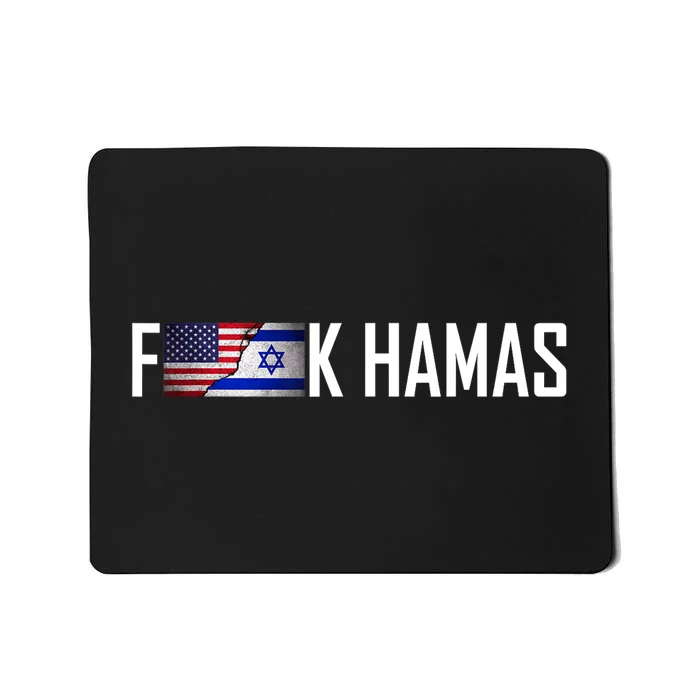 Israel Strong Pray For Israel Us Israel Flag Mousepad