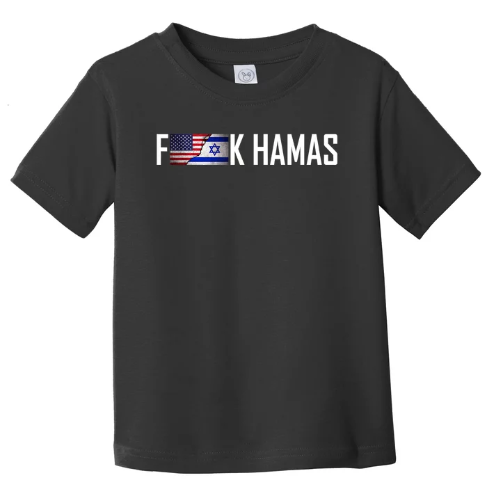 Israel Strong Pray For Israel Us Israel Flag Toddler T-Shirt