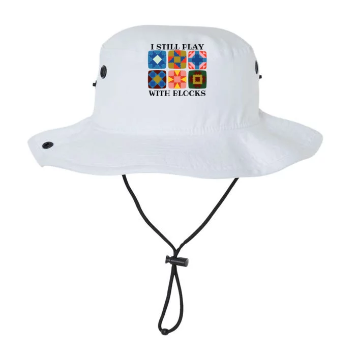 I Still Play With Blocks Legacy Cool Fit Booney Bucket Hat