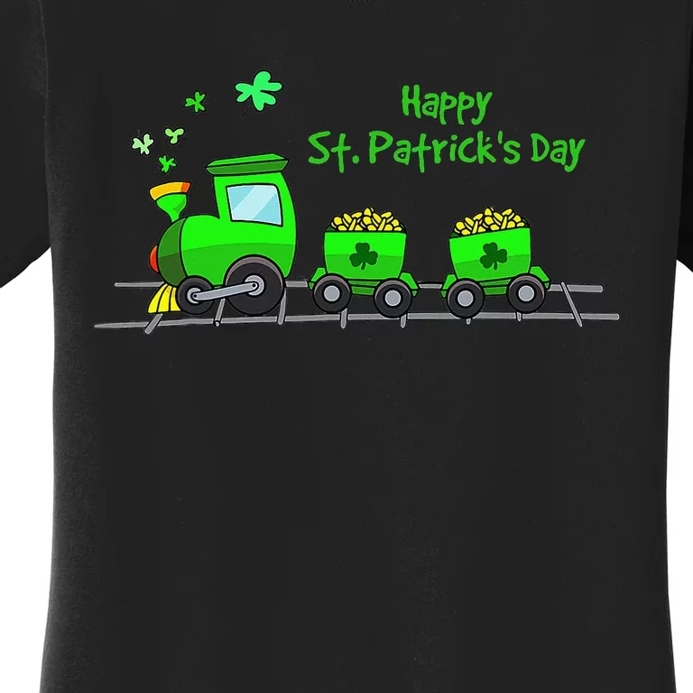 Irish St Patricks Day Holiday Train Women's T-Shirt