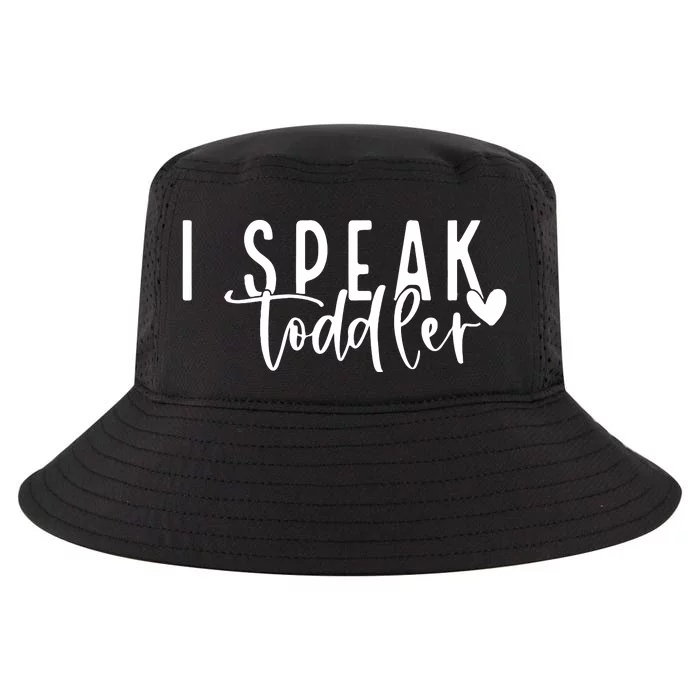 I Speak Preschool Teacher Cool Comfort Performance Bucket Hat