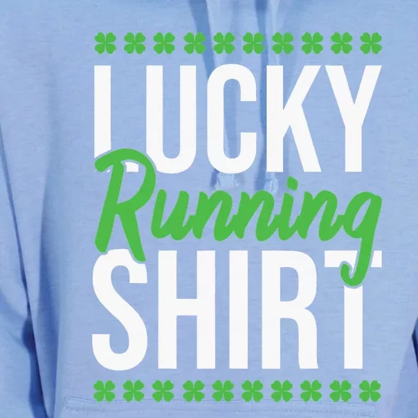 Irish St Patrick's Day Clover Marathon Running Lucky Running Unisex Surf Hoodie