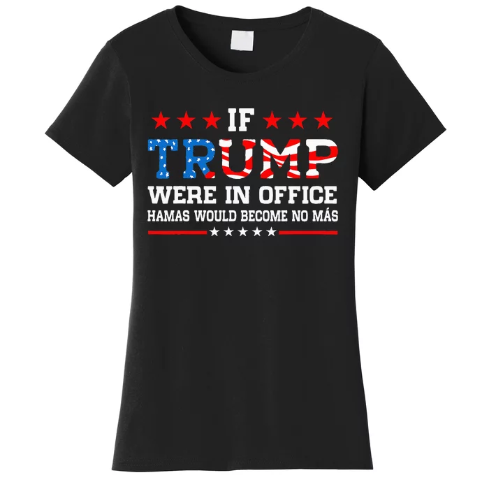 Israel Strong Pray for Israel and Support Trump 2024 Women's T-Shirt