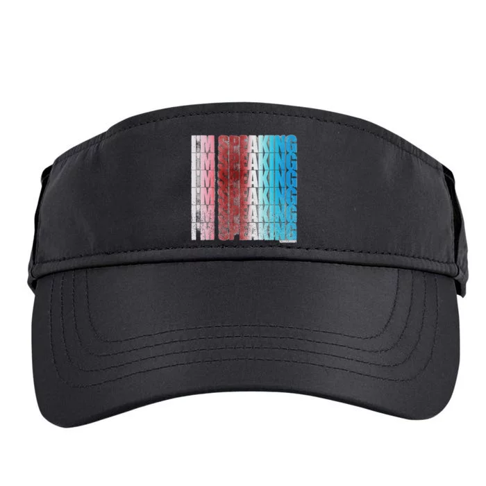 IM Speaking President Candidate The Kamala 2024 Adult Drive Performance Visor