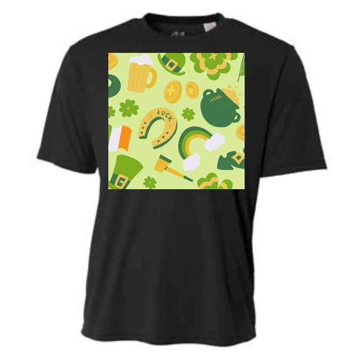 Ireland St Patrick's Day Celebration Cooling Performance Crew T-Shirt