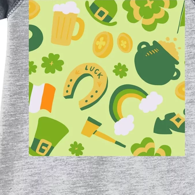 Ireland St Patrick's Day Celebration Infant Baby Jersey Bodysuit