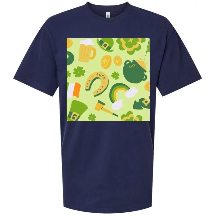 Ireland St Patrick's Day Celebration Sueded Cloud Jersey T-Shirt