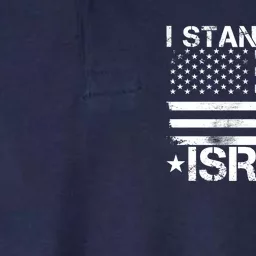 Israel Strong Pray For Israel Us Israel Flag I Stand With Israel Softstyle Adult Sport Polo