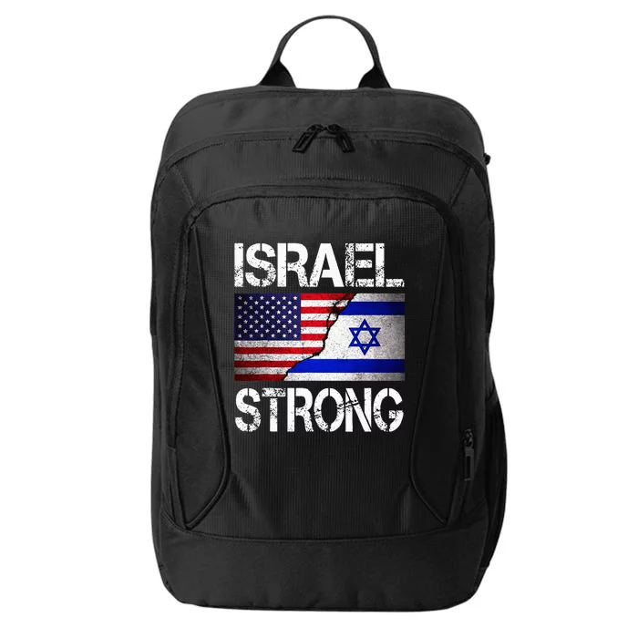 Israel Strong Pray For Israel US Israel Flag City Backpack