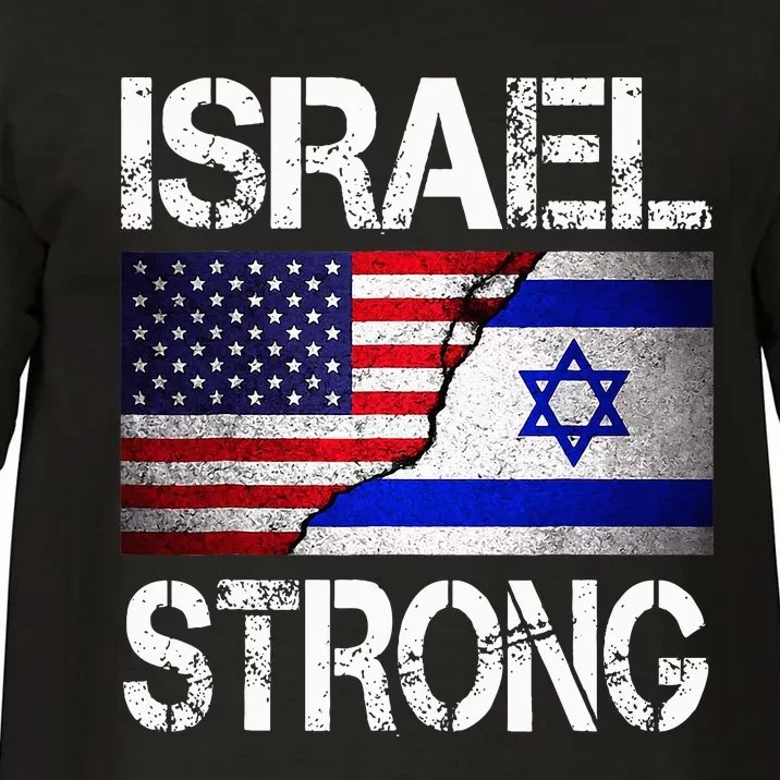 Israel Strong Pray For Israel US Israel Flag Comfort Colors T-Shirt