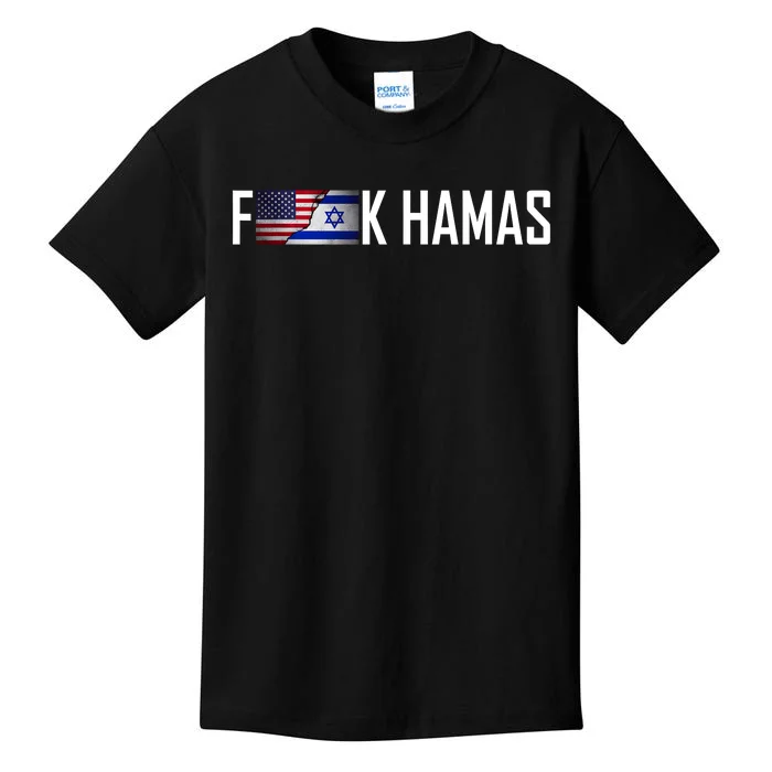 Israel Strong Pray For Israel Us Israel Flag Kids T-Shirt