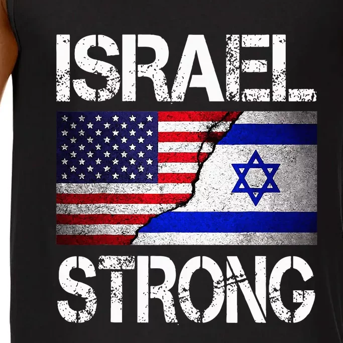 Israel Strong Pray For Israel US Israel Flag Comfort Colors® Tank Top